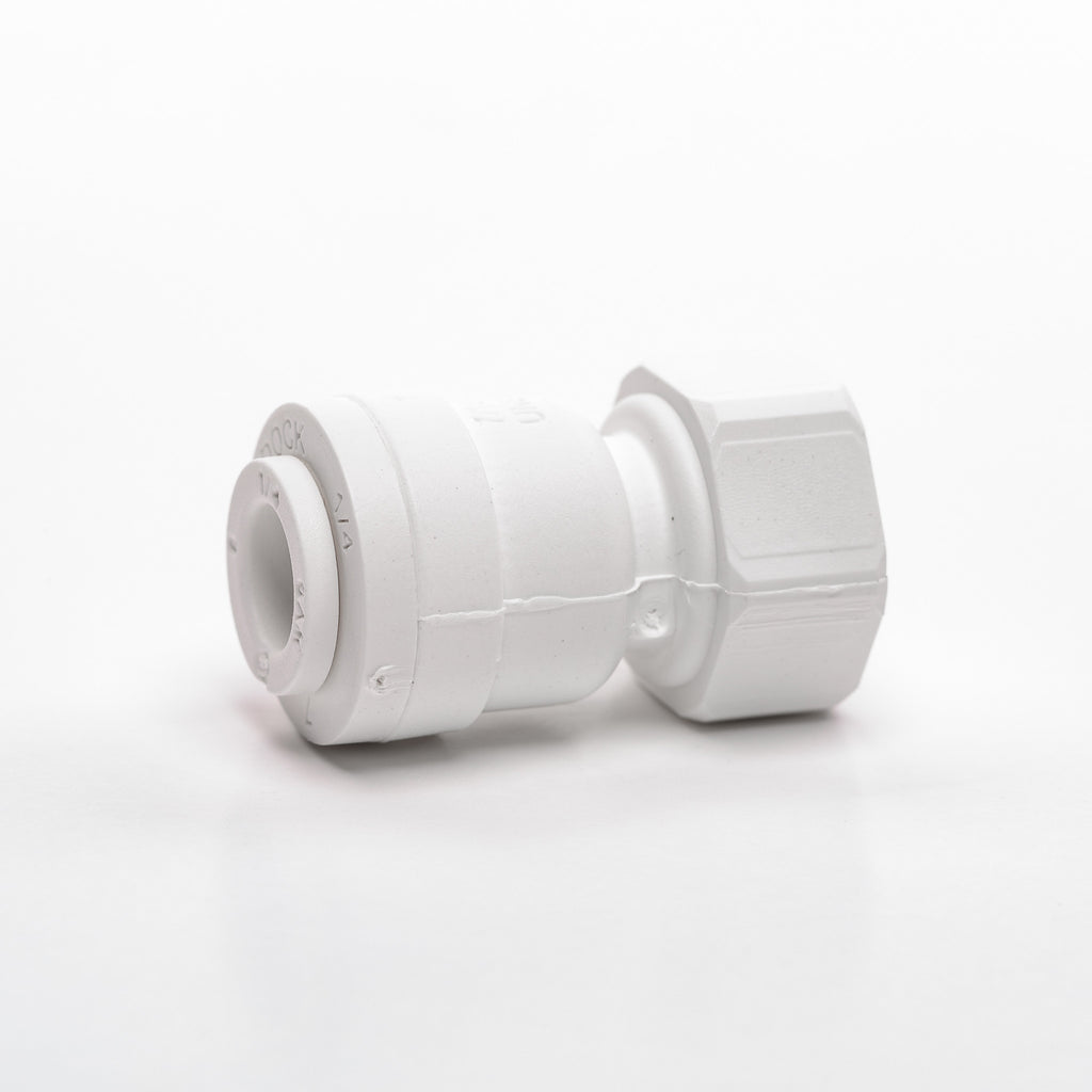 Faucet Adapter (7/16" 24 UNS x 1/4" Tubing)