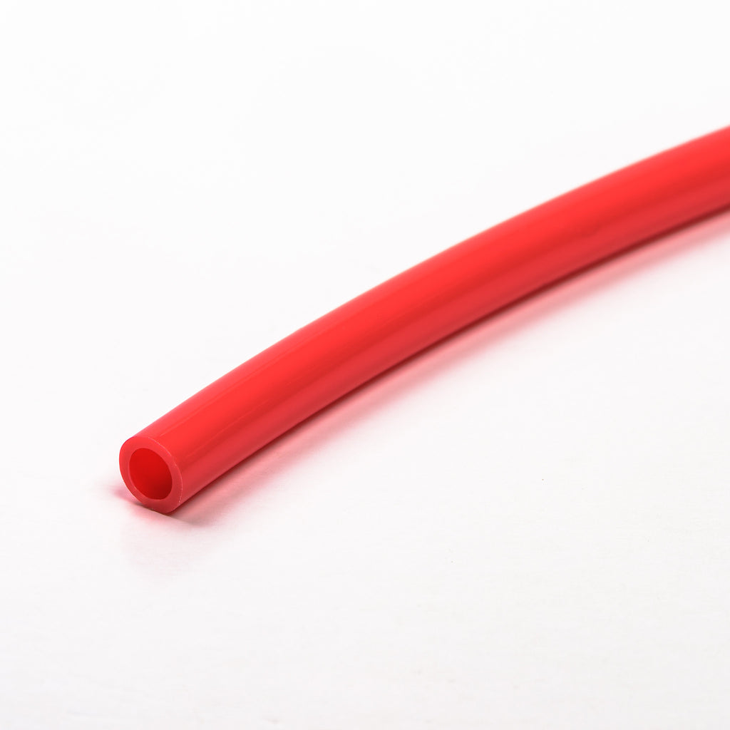 LLDPE Tubing (1/4" O.D. x 0.170" I.D., Red, 12' Roll)